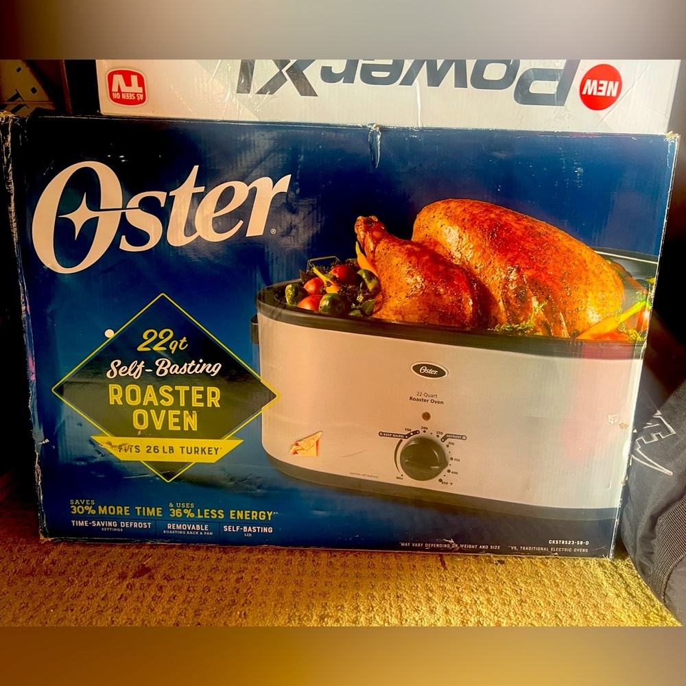 Oster 22qt self basting toaster oven